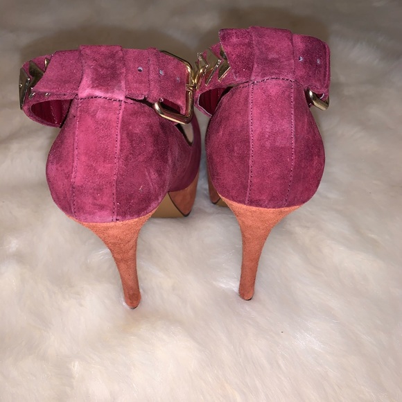 H by Halston Elsie Multi Kidsuede Pumps - Picture 3 of 8